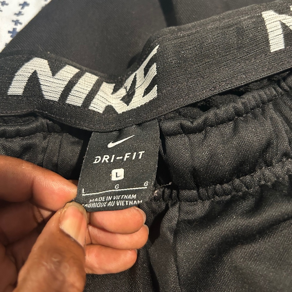 Nike Dri-FIT Black Pants - Size Large